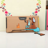 Women PU Leather Cartoon Dog Bag