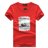Men's Casual Cotton brand T-shirt