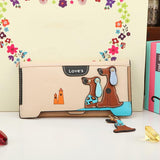 Women PU Leather Cartoon Dog Bag