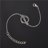 Simple Style Silver Plated Bracelet