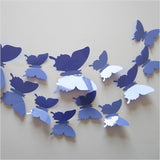 PVC Butterfly Decals 3D Wall Stickers