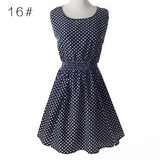 Women Casual Summer Chiffon Dress