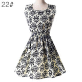 Women Casual Summer Chiffon Dress