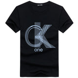 New Casual Short Sleeve O-neck T-shirt