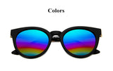 Woman Shades Mirror Square Sunglasses