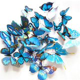 PVC Butterfly Decals 3D Wall Stickers