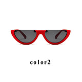 Cool Trendy Half Frame Sunglass