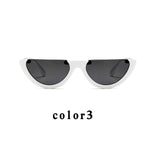 Cool Trendy Half Frame Sunglass