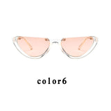 Cool Trendy Half Frame Sunglass