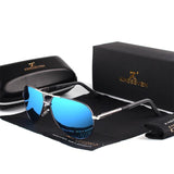 Men Vintage Aluminum Sunglasses