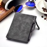 Men Soft Leather Wallet Card Holder