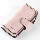 High Quality Scrub Leather Female Wallets