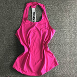 Women Yoga Top Gym Sports Vest Shirts