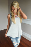 Women Casual Solid Button V-Neck Tee