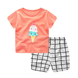 Baby Boy Suits Short Infant Kids Clothes