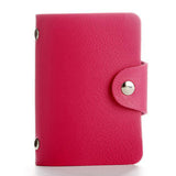 Fashion PU Leather ID Passport Card Wallet