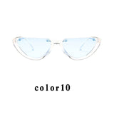 Cool Trendy Half Frame Sunglass