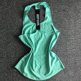 Women Yoga Top Gym Sports Vest Shirts