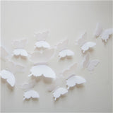 PVC Butterfly Decals 3D Wall Stickers